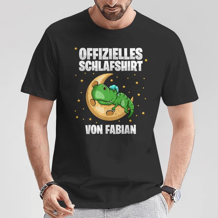 Fabian Official Sleep Personalised T-Shirt Lustige Geschenke