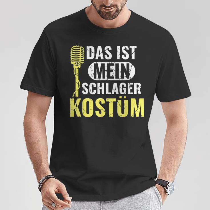 Fancy Dress Folk Music Das Ist Mein Schlager Costume T-Shirt Lustige Geschenke