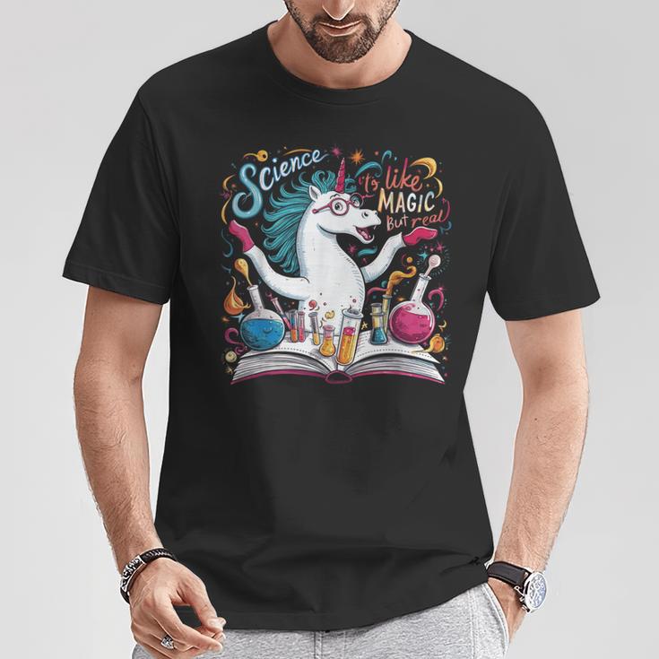 Fantastic Science It's Like Magic But Real T-Shirt Lustige Geschenke