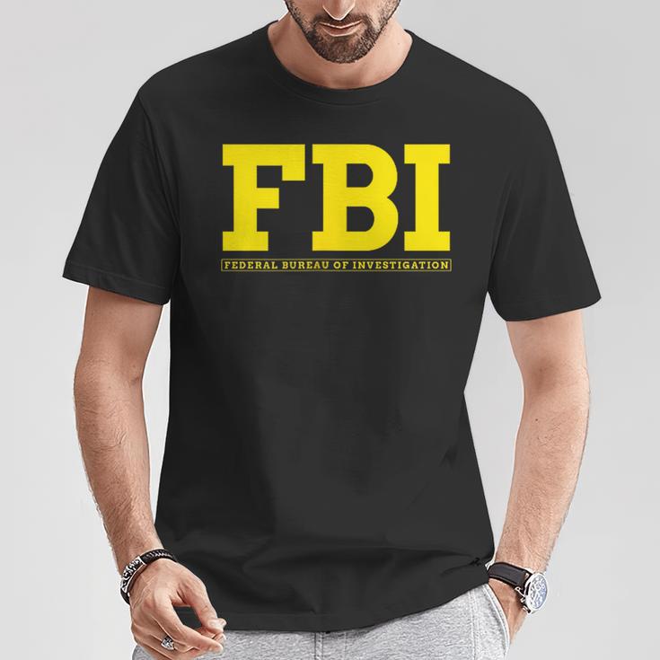 Fbi Federal Office For Investigation Officers 2-Sided T-Shirt Lustige Geschenke