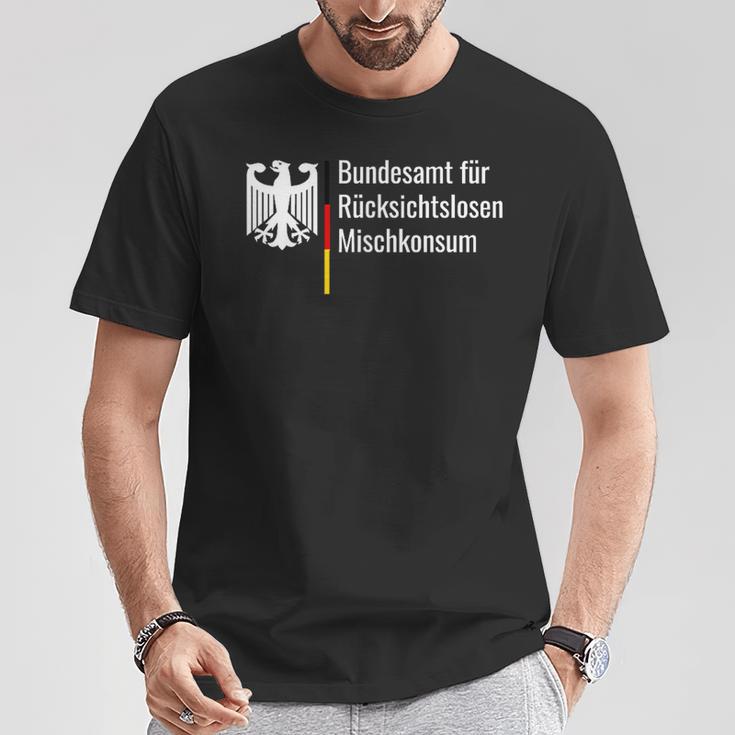 Federal Office For Ruthless Mixed Consumption T-Shirt Lustige Geschenke