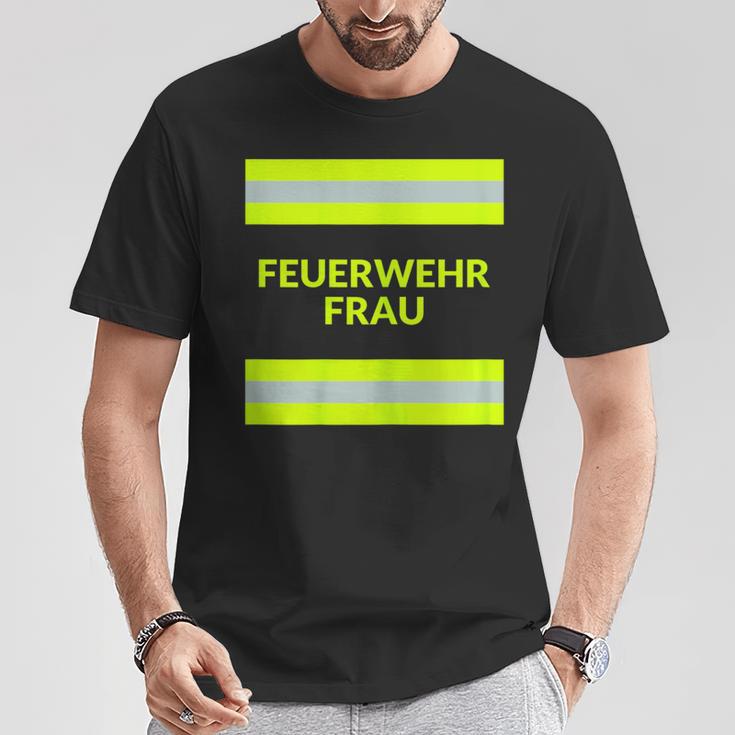 With Fire Brigade T-Shirt Lustige Geschenke