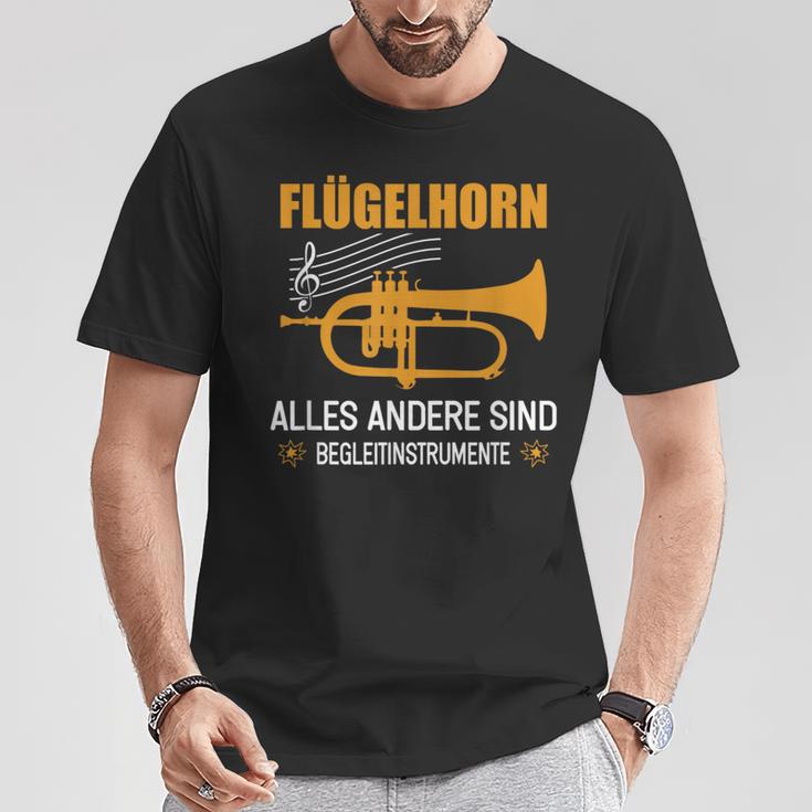 Flugelhorn Flügelhornist Instrument Slogan T-Shirt Lustige Geschenke