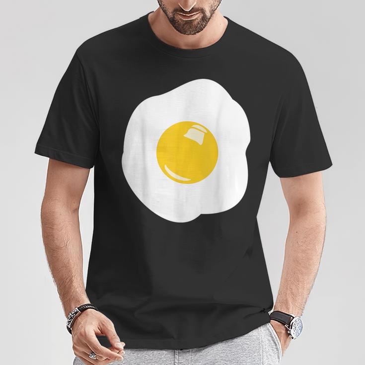 Fried Egg Eggs Costume Food Adult Child Food Carnival T-Shirt Lustige Geschenke