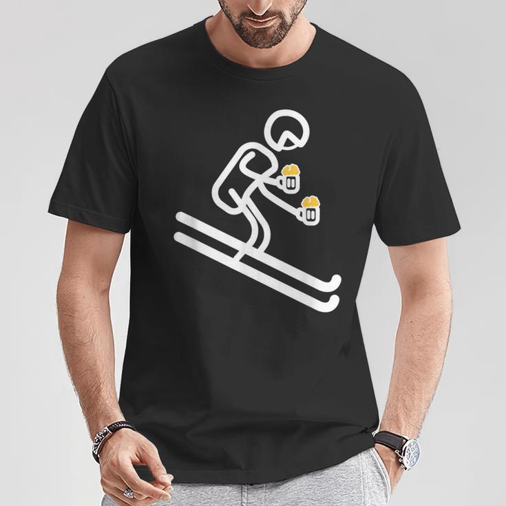 Apre Ski Man Beer Lover T-Shirt Lustige Geschenke