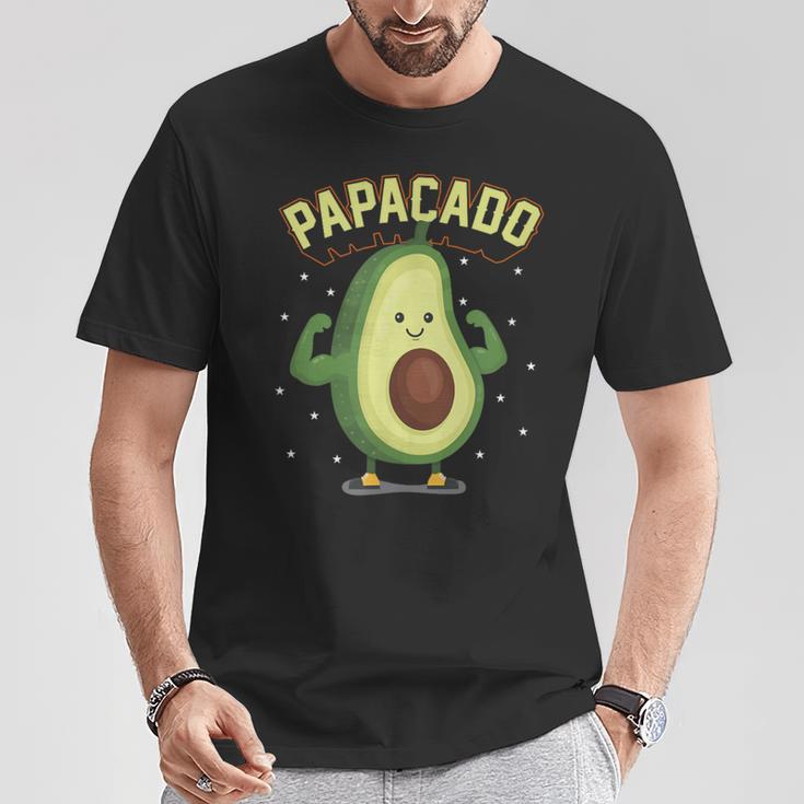 Avocado For Fathers Papacado T-Shirt Lustige Geschenke