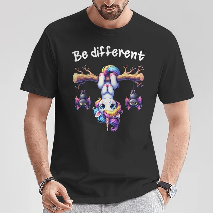 Be Different Unicorn For Children T-Shirt Lustige Geschenke