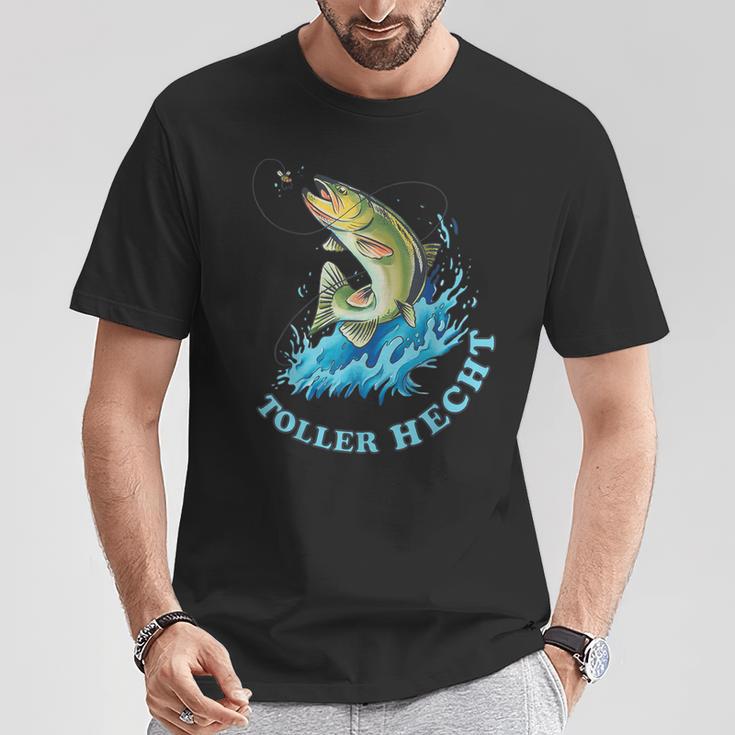 Fishing Saying With Fish And Bait T-Shirt Lustige Geschenke