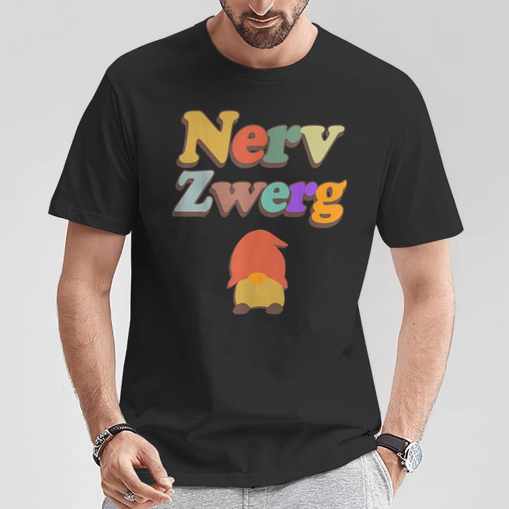 Nervzwerg – Dwarf – Nerve Saw – Father Or Mother T-Shirt Lustige Geschenke