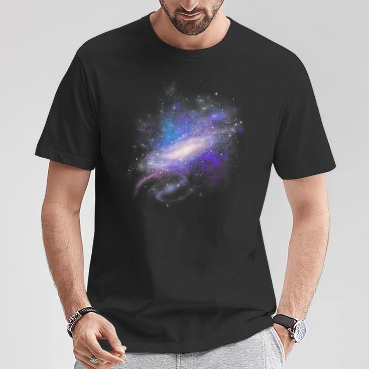 Galaxy Space Planets Universe Stars Moon Astronomer T-Shirt Lustige Geschenke