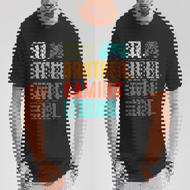 Gamer Nager 8 Oder 12 Jahre Sohn Bruder Gaming Legend T-Shirt Lustige Geschenke