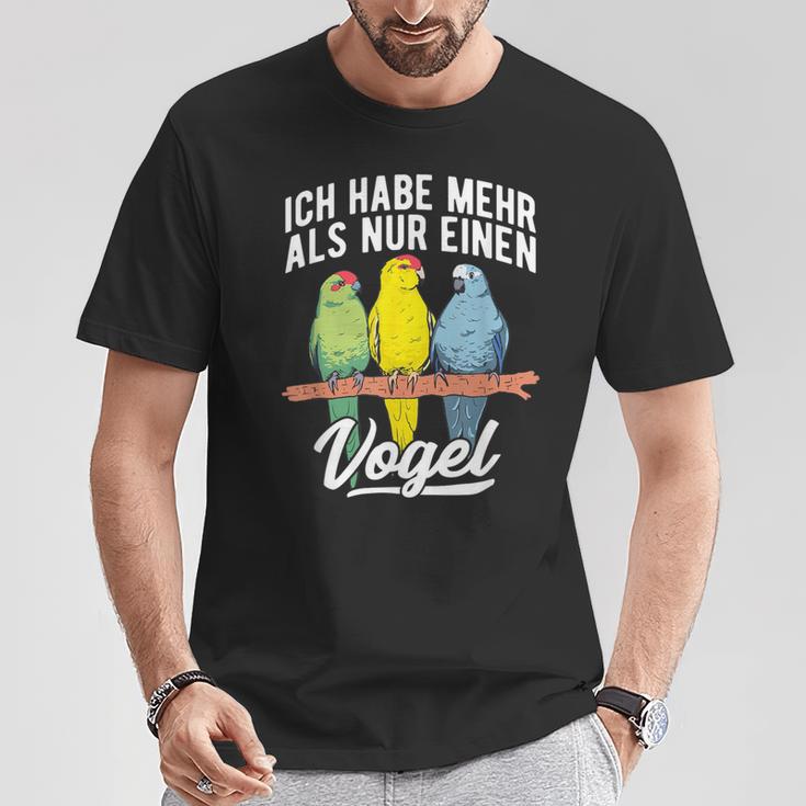 With Goat Parakeet Ich Habe Mehr Als Nur Einogel Parakeet Motif T-Shirt Lustige Geschenke