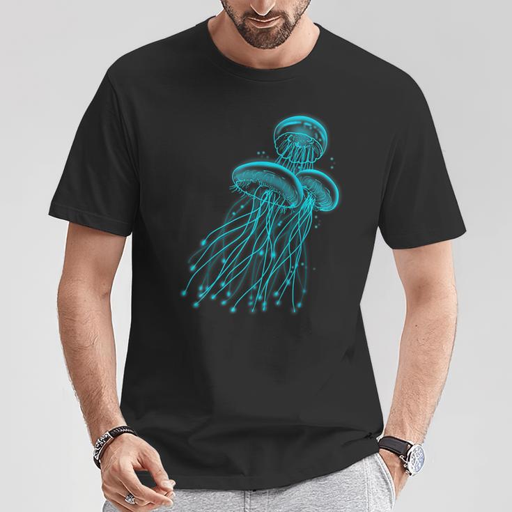 Graphique Drôle De Méduse Océan T-Shirt Cadeaux drôles