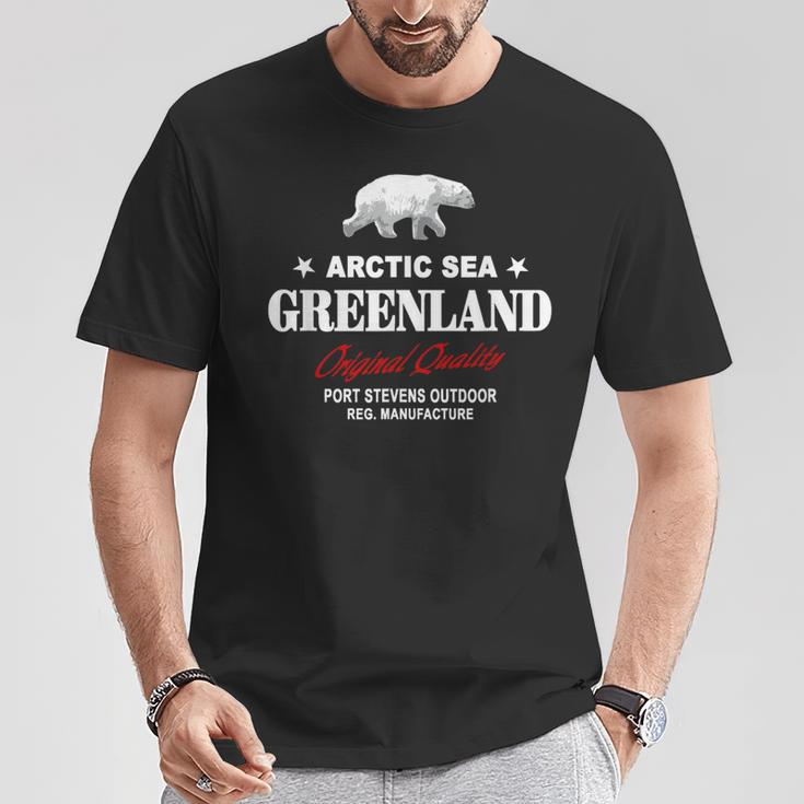 Greenland Polar Bear T-Shirt Lustige Geschenke