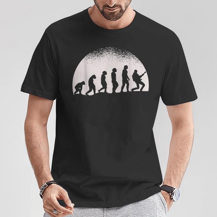 Guitar Player Evolution Guitar T-Shirt Lustige Geschenke