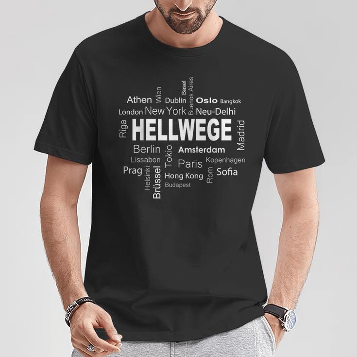 Hellwege New York Berlin Hellwege Meine Hauptstadt T-Shirt Lustige Geschenke