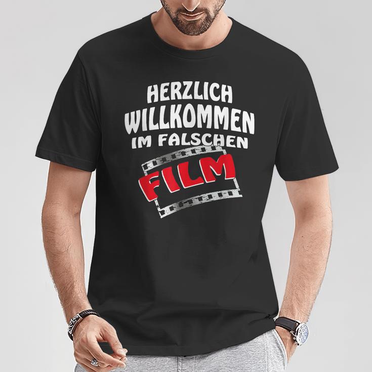 Herzlich Willkommen Im False Film S T-Shirt Lustige Geschenke