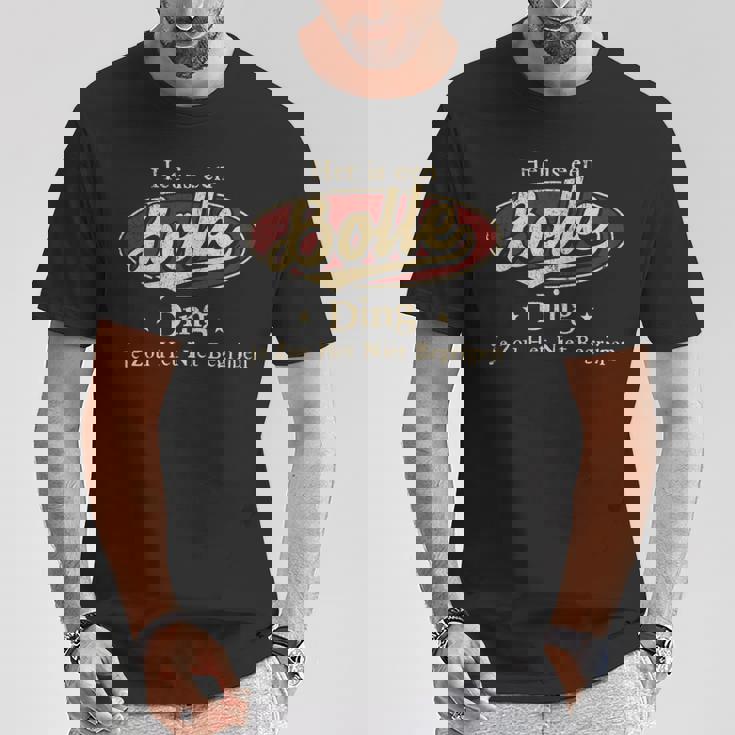 Het Is Een Bolle Ding Je Zou Het Niet Begrijpen T-Shirt Lustige Geschenke