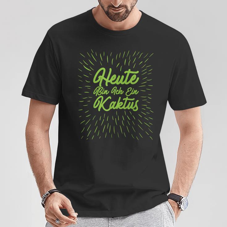 Heute Bin Ich Kaktus Carnival Costume Women T-Shirt Lustige Geschenke