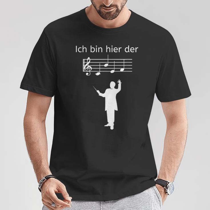 Ich Bin Hier Der Chef Ich Bin Hier Der Chef T-Shirt Lustige Geschenke