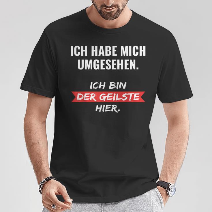 Ich Habe Mich Umsehen T-Shirt Lustige Geschenke