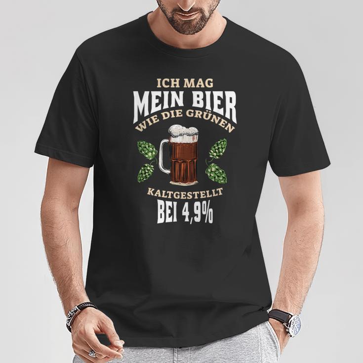 Ich Mag Mein Bier Kaltgestellt T-Shirt Lustige Geschenke