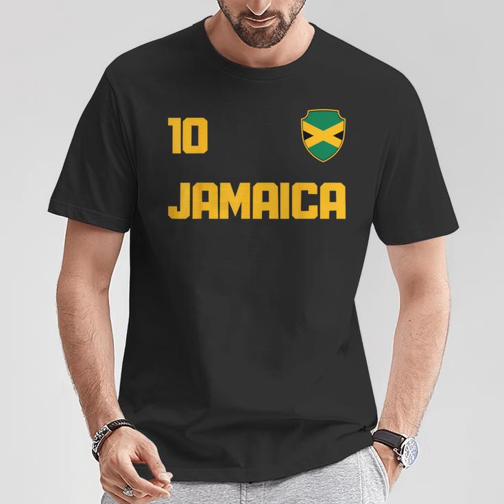 Jamaica Flag Reggae Music Fan Jersey T-Shirt Lustige Geschenke