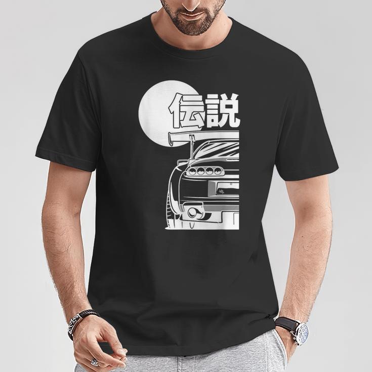 Jdm Japan Motorsport Tuning Car Legend 90S T-Shirt Lustige Geschenke