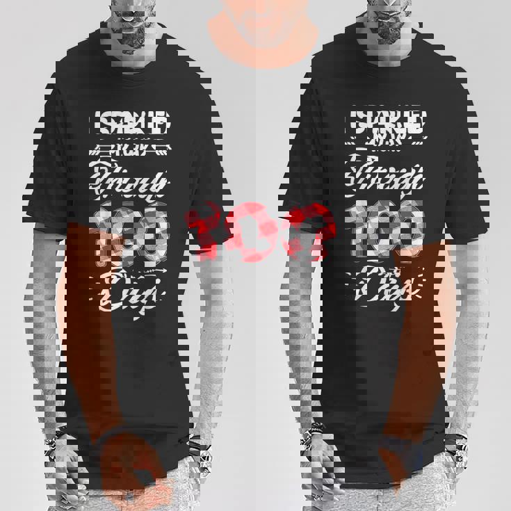 Je Me Suis Frayé Un Chemin À Travers 100 Jours 100E Jour D'école T-Shirt Cadeaux drôles