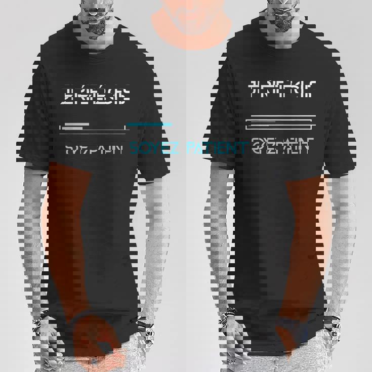 Je Suis Un Réflexe D'être Patient T-Shirt Cadeaux drôles