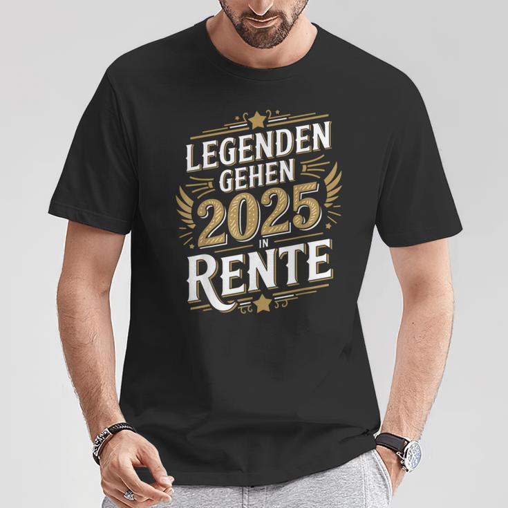 Legends Go 2025 In Retiree Retiree T-Shirt Lustige Geschenke