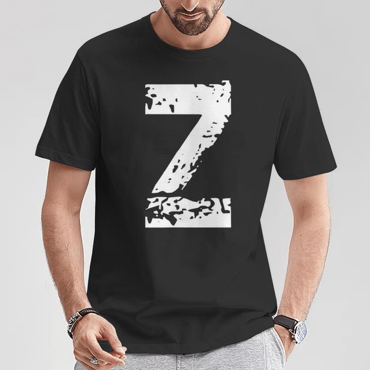 The Letter Z T-Shirt Lustige Geschenke