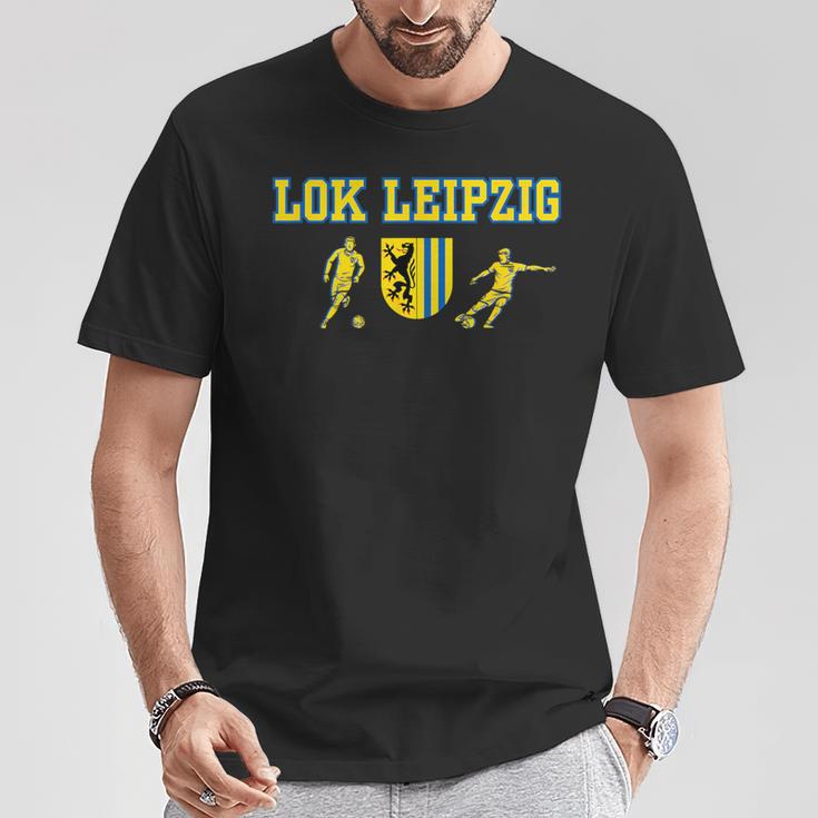 Lok Leipzig Fussball Kickenerein Fan Heimat Sachsen T-Shirt Lustige Geschenke