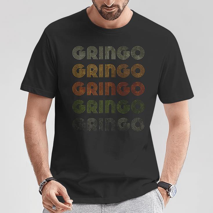 Love Heart Gringo Grungeintage Style Gringo T-Shirt Lustige Geschenke