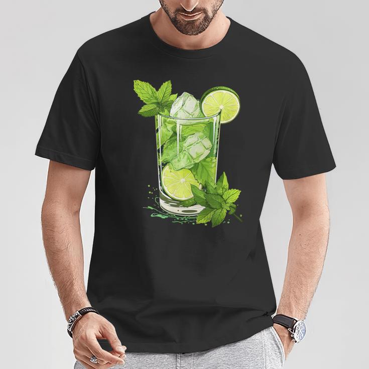 Lustige Kubanische Nacht Mit Diesem Coolen Mojito-Cocktail-Kostüm T-Shirt Lustige Geschenke