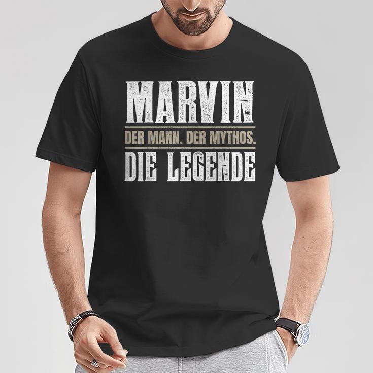 Marvin First Name Name Marvin T-Shirt Lustige Geschenke