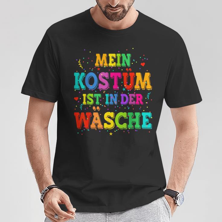 Mein Kostüm Ist In Der Wäsche Confetti For Carnival Fancy Dress T-Shirt Lustige Geschenke