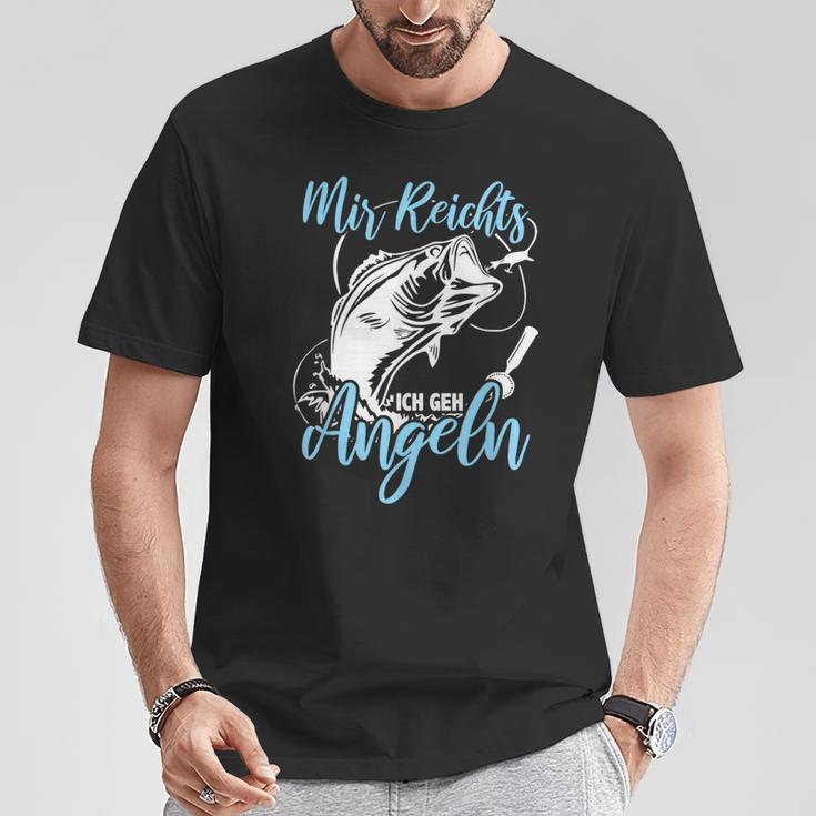 Mir Reichts Ich Geh Angeln Sayings Fun Clothing For Fishing T-Shirt Lustige Geschenke