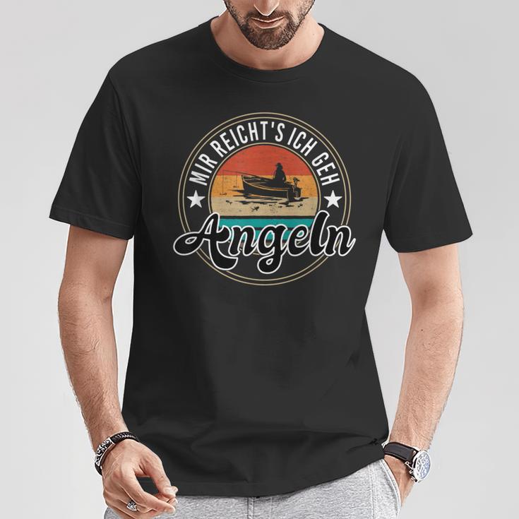 Mir Reicht's Ich Geh Fishing Sports Fisherman T-Shirt Lustige Geschenke