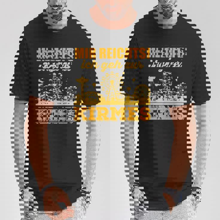 Mir Reichts Ich Geh Zur Kirmes Schaustellerintage T-Shirt Lustige Geschenke