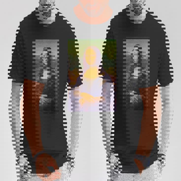 Mona Lisa Leonardo Dainci Historia Del Arte Arte Renacimiento Camiseta unisex Regalos divertidos