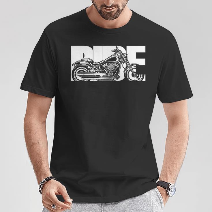 Motorcycle Biker Ride T-Shirt Lustige Geschenke