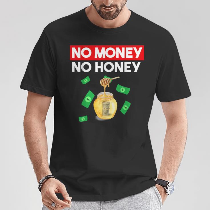 No Money No Honey Saying Pattaya Thailand T-Shirt Lustige Geschenke