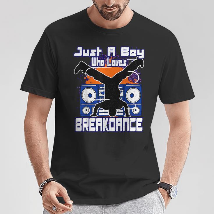 Nur Ein Junge Breakdance Dancer Breakdance T-Shirt Lustige Geschenke