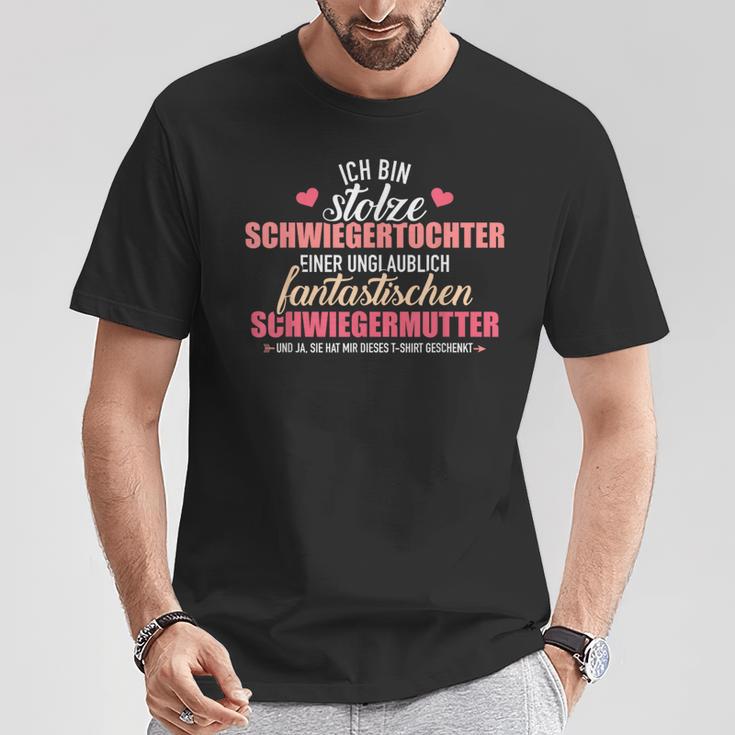 Proud Daughter In Law Of A Fantastic Mother-In-Law T-Shirt Lustige Geschenke