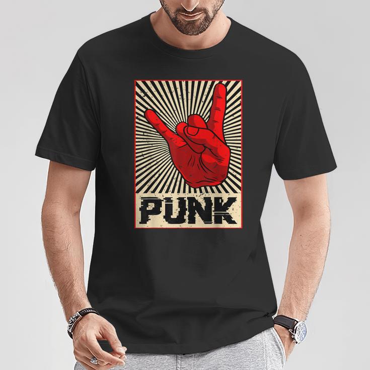 Punk Rock Music Against Nazis Against Right T-Shirt Lustige Geschenke