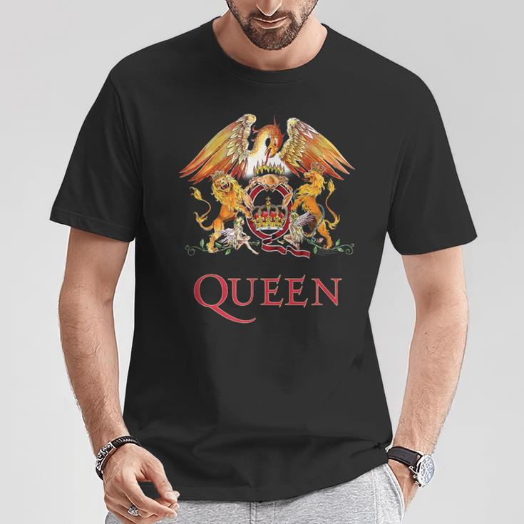 Queen Rock Music Band Logo By Rock Off T-Shirt Lustige Geschenke