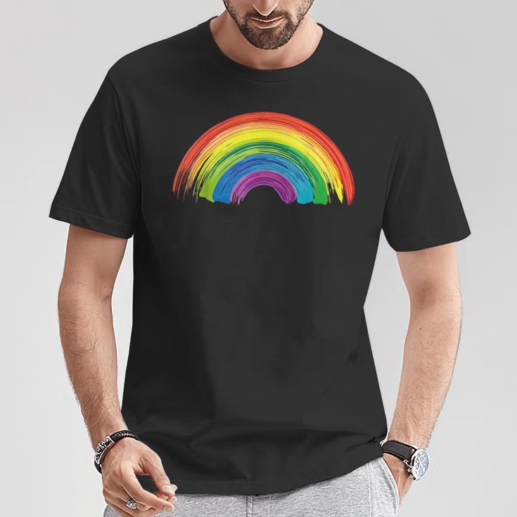 Regenbogen Damen Herren Kinder Regenbogen Kostüm T-Shirt Lustige Geschenke