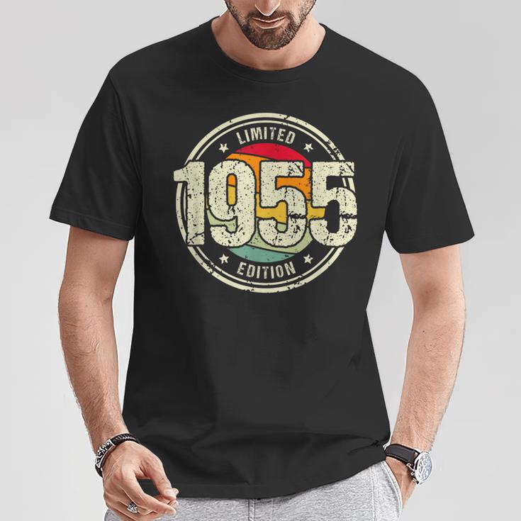 Retro 66 Yearsintage 1955 Limited Edition 66Th Birthday T-Shirt Lustige Geschenke