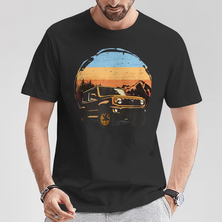 Retrointage Style Fits Jimny Gj Jb74 Fans Off Road T-Shirt Lustige Geschenke